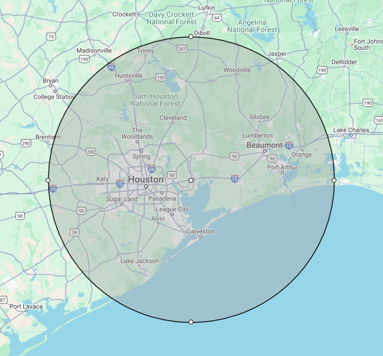 Service Radius